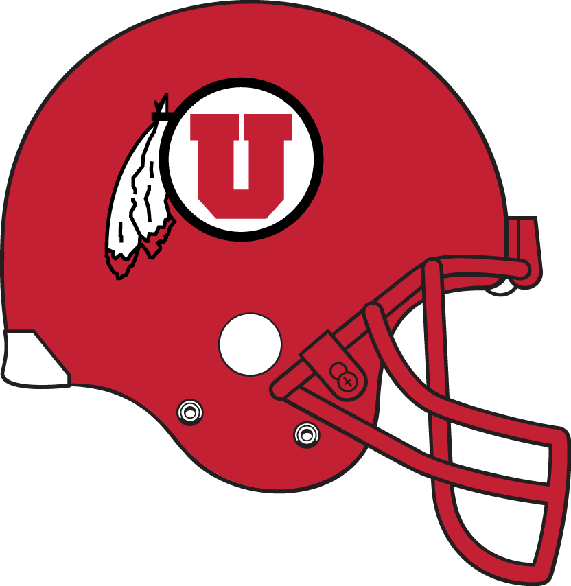 Utah Utes 2015-Pres Helmet Logo diy DTF decal sticker